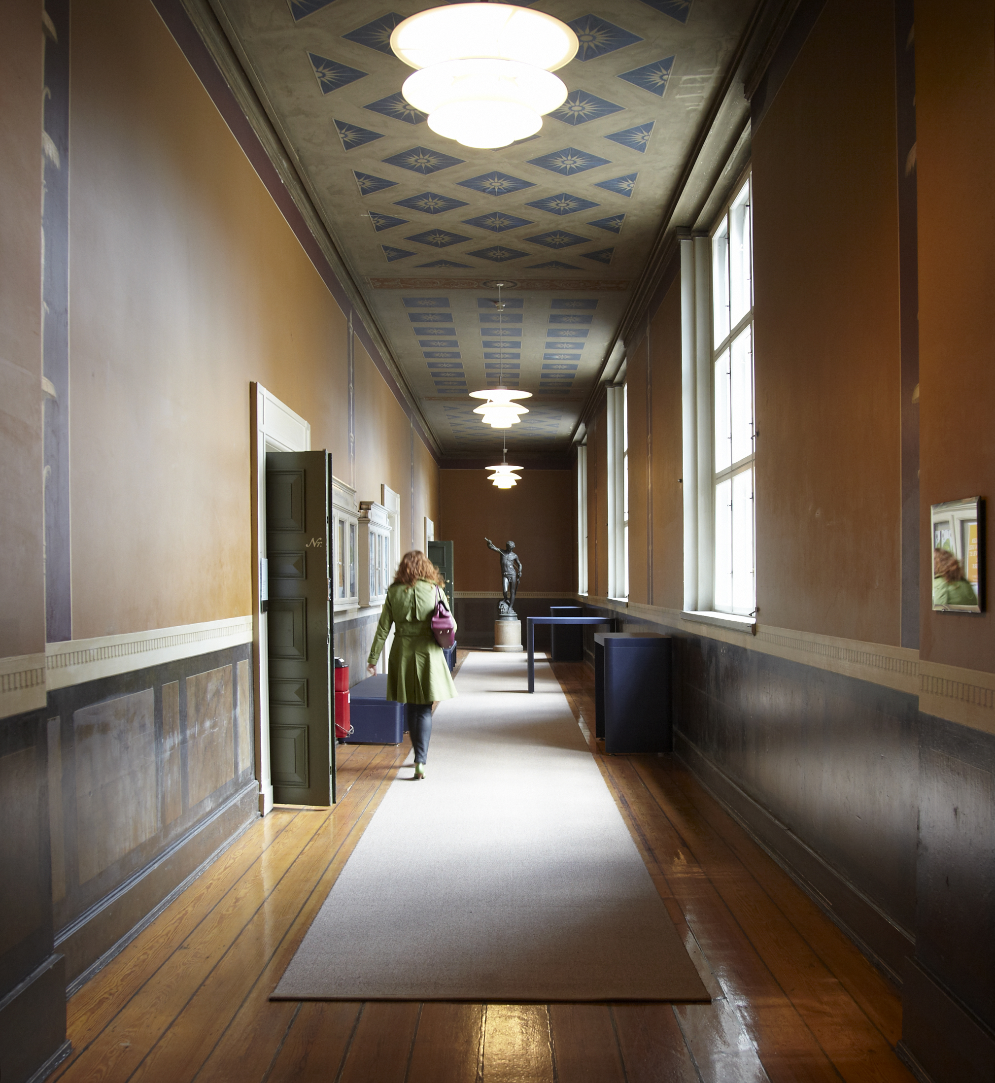 Sisal tæppe løber på Kbh universitet (2)